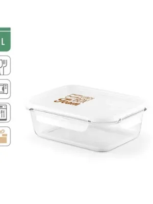 QUORIN. Fiambrer. Caja hermética de vidrio borosilicato 1 L