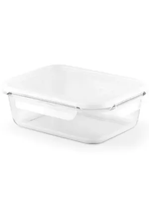 QUORIN. Fiambrer. Caja hermética de vidrio borosilicato 1 L – Blanc