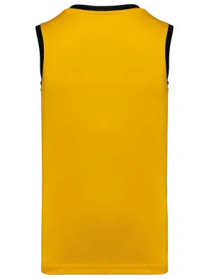 Men's basketball jersey – Sporty Yellow / Black