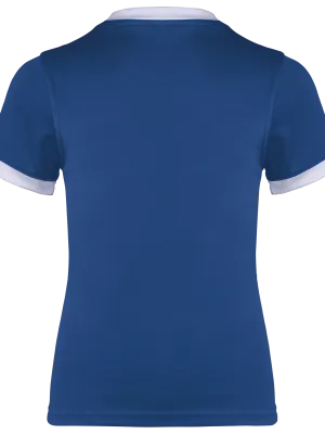 Kids’ short-sleeved rugby vest – Dark Royal Blue
