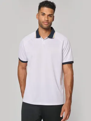 Maillot lifestyle à col polo unisexe