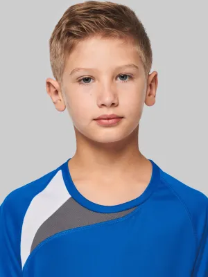 Kids’ short-sleeved multisport jersey