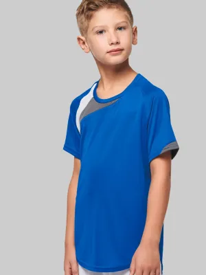 Kids’ short-sleeved multisport jersey