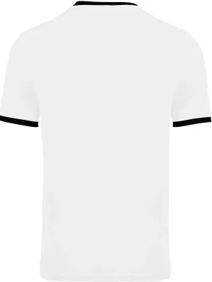 Camiseta deportiva multideporte de manga corta infantil – White / Black