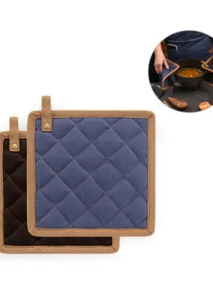 CLOVES. Potholder in canvas cotton (275 g/m²)