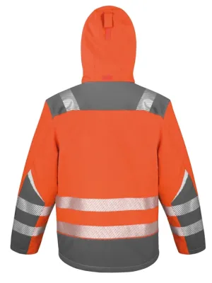 Manteau softshell dynamique – Fluorescent Orange