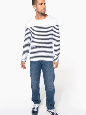 Marinière manches longues homme