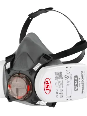 Force™8 mask with Press To Check™ P3 cartridges