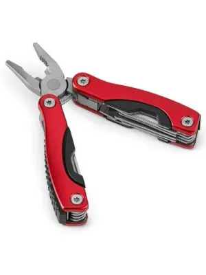 DUNITO. Mini pince multi-fonctions pliable en acier inoxydable et aluminium