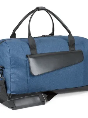 Motion Bag. Travel bag in 600D twill polyeste and PU – Bleu