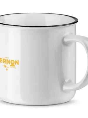 VERNON WHITE. Mug en céramique 340 ​​ml