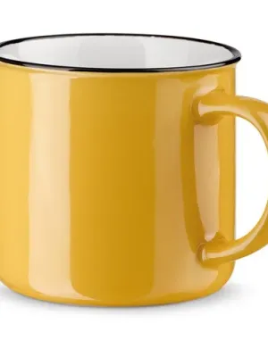 VERNON. Mug en céramique 340 ​​ml – Jaune
