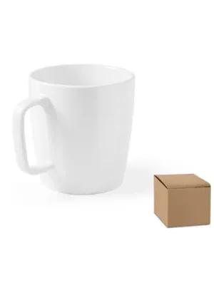 DHONI WHITE. Mug en céramique 450 mL