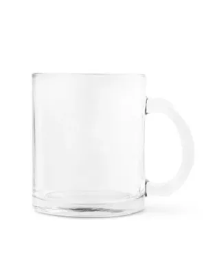 CARMO. Mug en verre 350ml pour sublimation