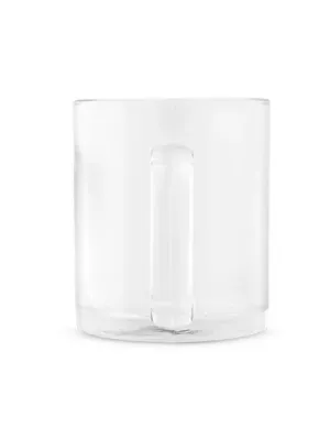 CARMO. Mug en verre 350ml pour sublimation