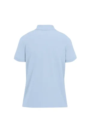 MY POLO 180 women's short-sleeved polo shirt – Blush Blue