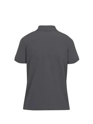 MY POLO 180 women's short-sleeved polo shirt – Dark Grey