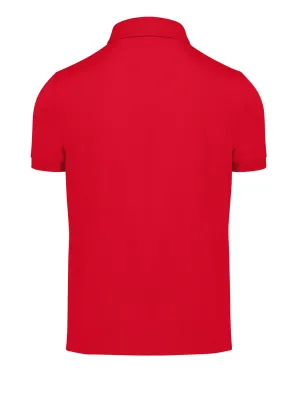 MY POLO 210 men's short-sleeved polo shirt – Red