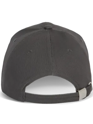 Orlando - gorra de 6 paneles – Dark Grey / Orange