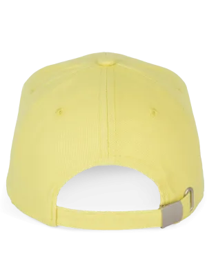 Orlando - gorra de 6 paneles – Lemon Yellow / Dark Grey