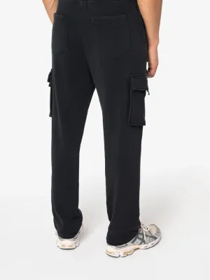 Pantalón cargo ecorresponsable desgastado French Terry de hombre
