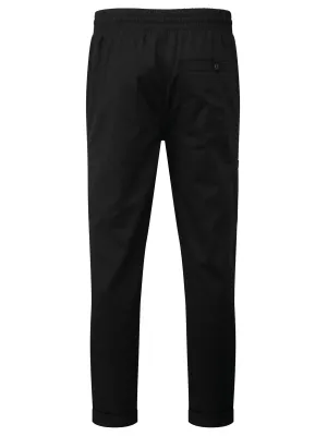 Pantalón cargo reciclado Chef para hombre – Black
