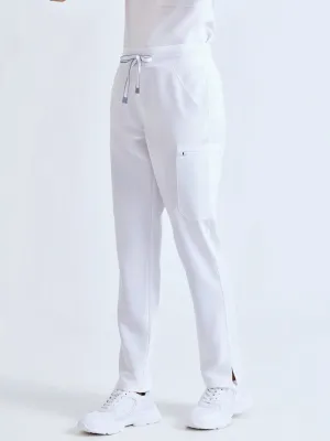 Pantalón cargo elástico de mujer