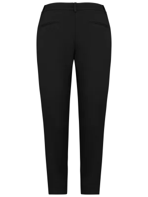Eco-friendly ladies’ 7/8 chinos – Black