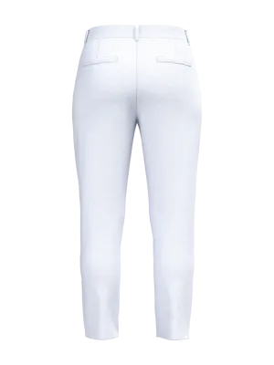 Eco-friendly ladies’ 7/8 chinos – White