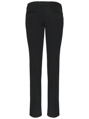 Pantalon chino femme – Black