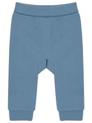 Kids’ eco-friendly jogging trousers – Stone Blue