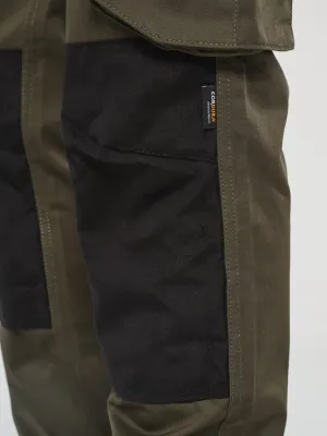 Pantalon de travail bicolore homme
