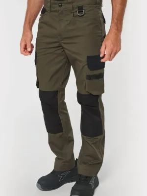 Pantalon de travail bicolore homme