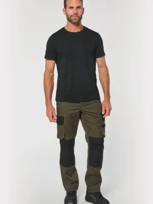 Pantalon de travail bicolore homme