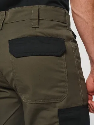 Pantalon de travail bicolore homme