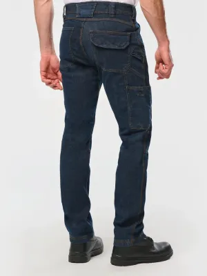 Pantalón denim multibolsillos de hombre