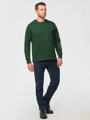 Pantalón denim multibolsillos de hombre