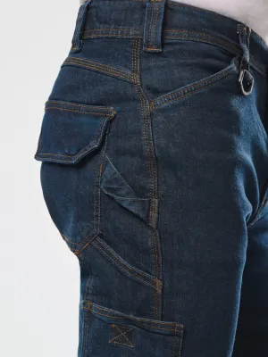 Pantalón denim multibolsillos de hombre