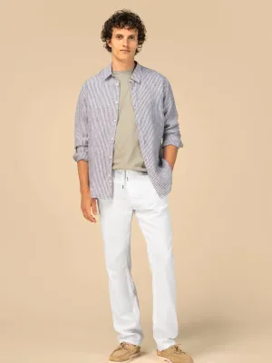Pantalon écoresponsable en lin et coton bio homme