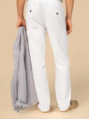 Pantalon écoresponsable en lin et coton bio homme