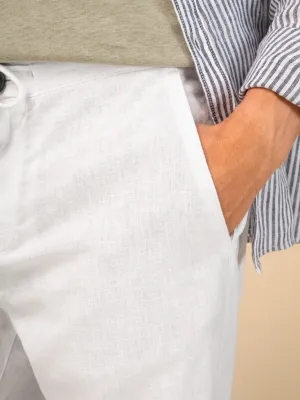 Pantalon écoresponsable en lin et coton bio homme