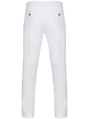 Pantalon en lin homme – White