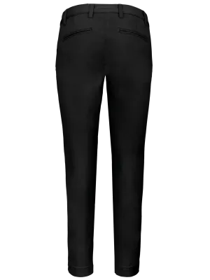 Ladies' above-the-ankle trousers – Black