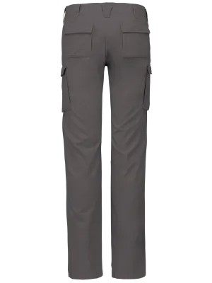 Ladies' lightweight multipocket trousers – Light Charcoal