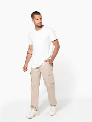 Pantalon léger multipoches homme