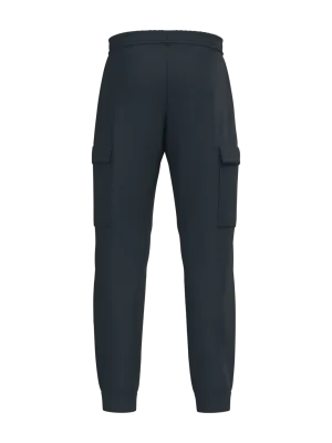 Men's eco-friendly fleece cargo trousers – Navy