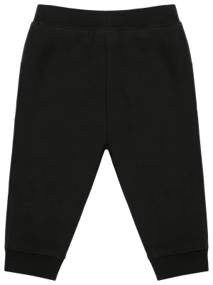 Pantalon molleton écoresponsable bébé – Black