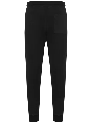 Pantalón de felpa sin cepillar ecorresponsable de hombre – Black