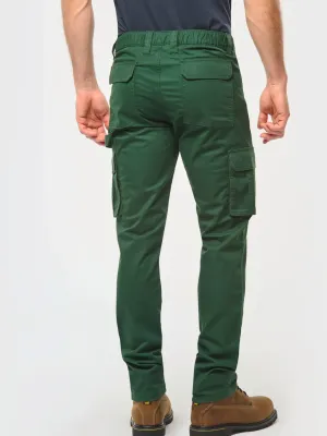 Pantalon multipoches écoresponsable homme