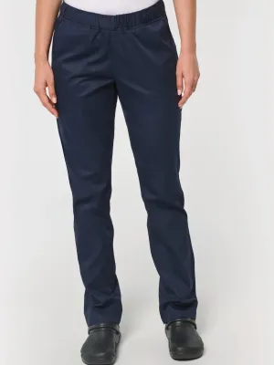 Women's polycotton trousers